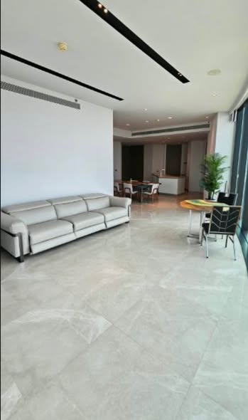 living room of Banyan Tree Residences Riverside Bangkok บันยัน ทรี เรสซิเดนซ์ ริเวอร์ไซด์ กรุงเทพ