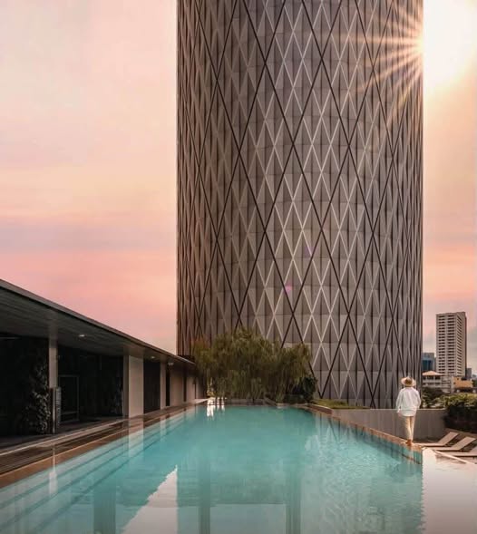 pool of Banyan Tree Residences Riverside Bangkok บันยัน ทรี เรสซิเดนซ์ ริเวอร์ไซด์ กรุงเทพ