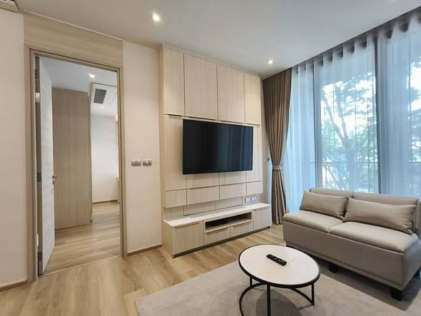bedroom and living room and room interior of Bearing Residence