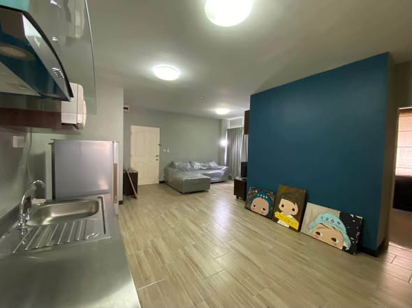 bedroom of คอนโดบ้านสวนลาซาล