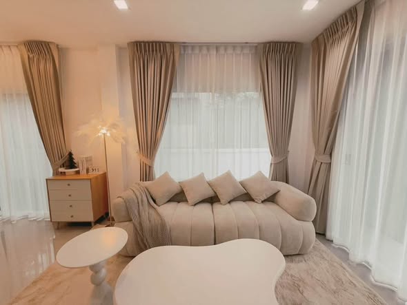 bedroom and bathroom of คาซ่า พรีเมี่ยม ราชพฤกษ์-แจ้งวัฒนะ