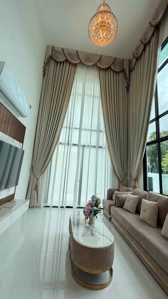 bedroom and living room of พูลวิลล่ากรุงเทพ อ่อนนุช