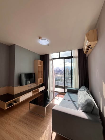 bedroom and living room and room interior of อัพเอกมัยคอนโดมิเนียม