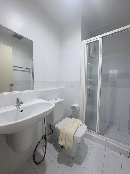 bathroom of BK condo บางแคคอนโดทาวน์