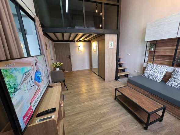 living room and bedroom and room interior of Blossom Condo at Fashion Altitude
