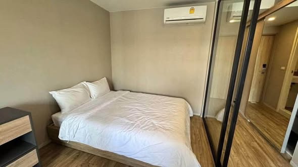 bedroom of Blossom Condo Sathon-Charoen Rat