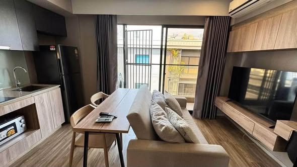 living room of Blossom Condo Sathon-Charoen Rat