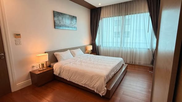 bedroom of Bright Sukhumvit 24