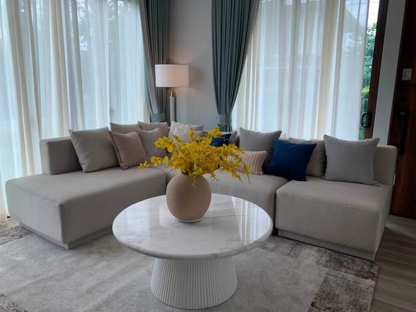 living room and room interior of Burasiri Krungthep Kreetha