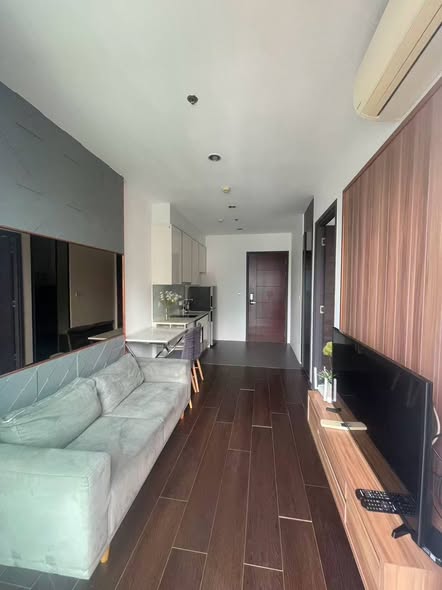 living room of C Ekkamai Condominium