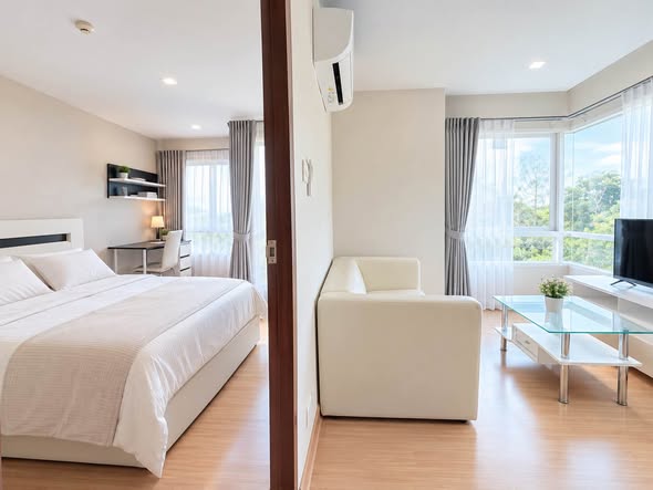 bedroom of Casa Condo ช้างเผือก