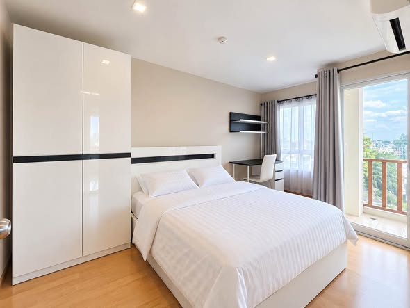bedroom and room interior of Casa Condo ช้างเผือก