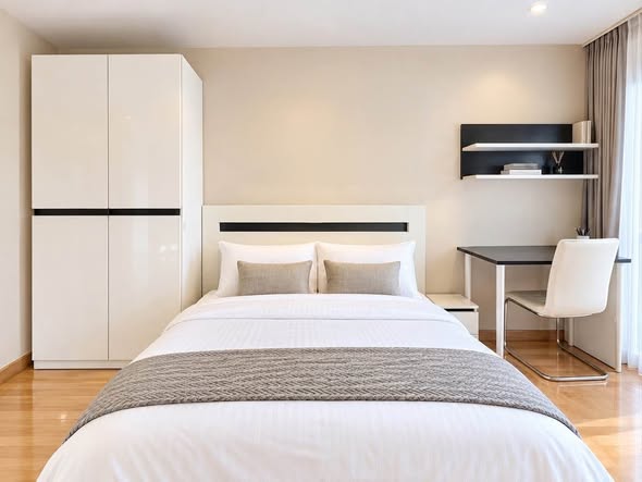 bedroom and room interior of Casa Condo ช้างเผือก