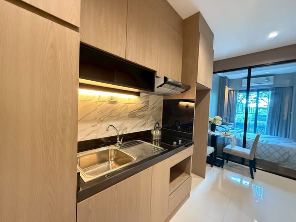 kitchen of Casa Condo ช้างเผือก