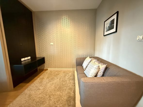 living room and bathroom of Casa Condo ช้างเผือก