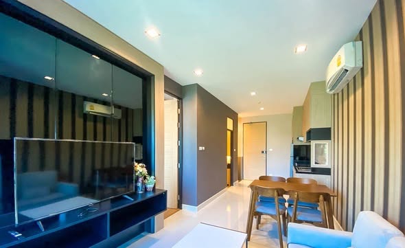 living room and bedroom and room interior of Casa Condo ช้างเผือก