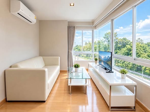living room and room interior of Casa Condo ช้างเผือก