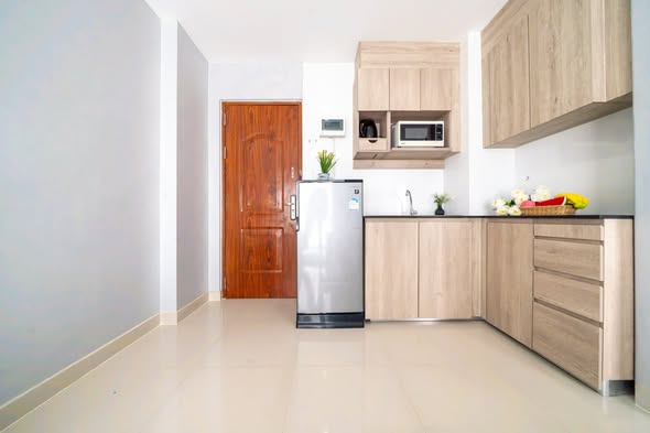 room interior and kitchen of CC Condominium 2