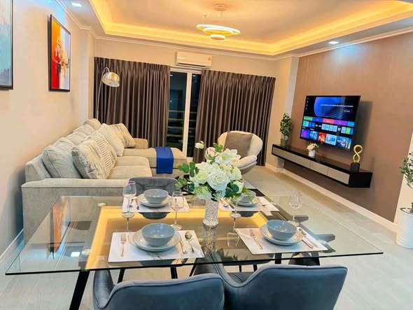 living room and room interior of Celes Asoke