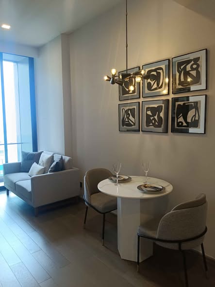 living room and room interior of Celes Asoke