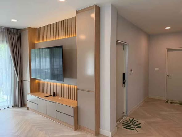 bedroom and living room of Centro Bangna
