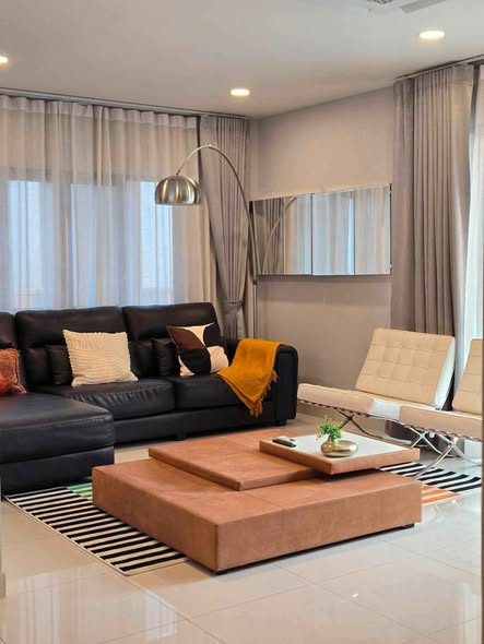 bedroom and living room of Centro Bangna