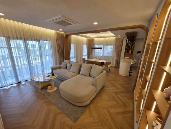 living room and bedroom of Centro Bangna