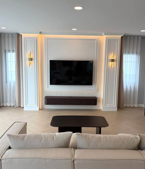 living room and kitchen of Centro Bangna