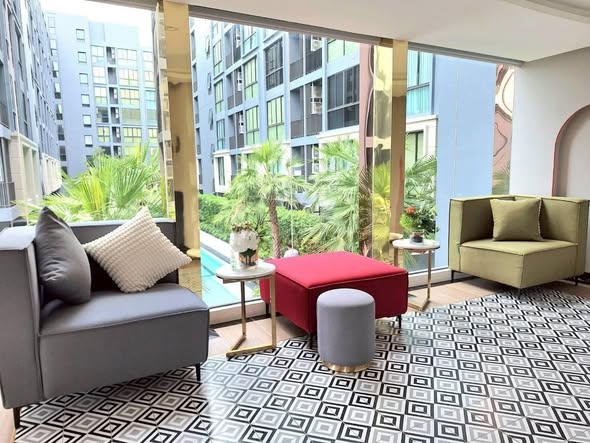 living room of Cerocco Bangna 36