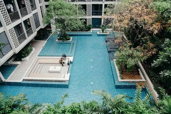 pool of CHAMBERS On Nut Station, Sukhumvit Soi 81