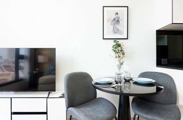 living room of Chapter Charoennakhon–Riverside
