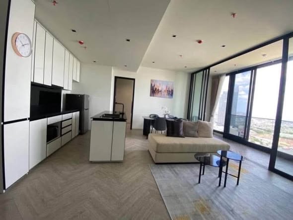 living room and room interior of Chapter Charoennakhon–Riverside