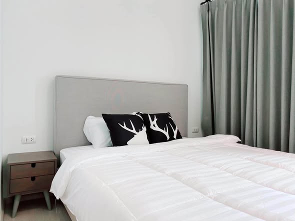 bedroom of Chapter One Eco Ratchada-HuaiKhwang