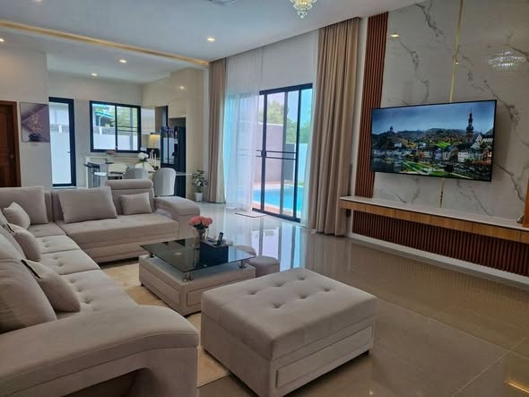 living room and bedroom of CHEVALIER PROPERTY AND REALESTATE CO.,LTD.