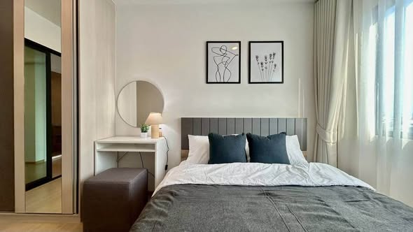 bedroom of Chewathai Hallmark Ladprao – Chokchai 4 Phase 2