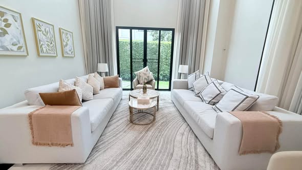 bedroom and living room of Cinq Royal Krungthep Kreetha