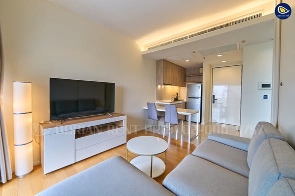 bedroom and living room of Circle Living Prototype