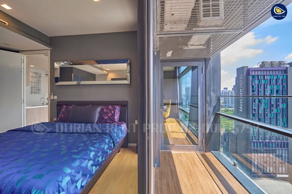bedroom and room interior of Circle Living Prototype