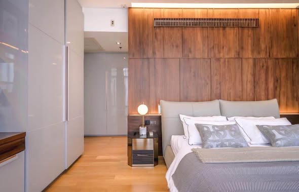 bedroom and room interior of Circle Living Prototype