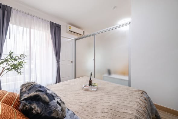bedroom of City Home Ratchada – Pinklao.