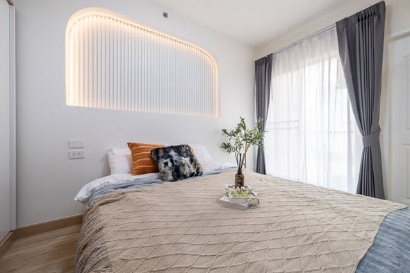 bedroom of City Home Ratchada – Pinklao.