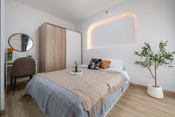 bedroom of City Home Ratchada – Pinklao.