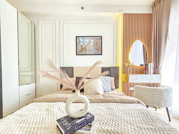 bedroom of City Home Srinagarindra