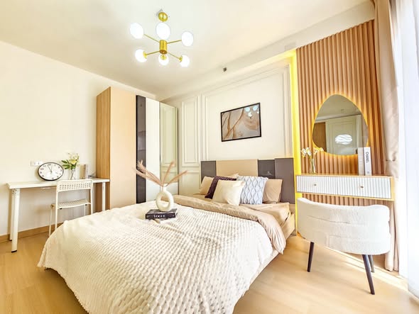 bedroom of City Home Srinagarindra
