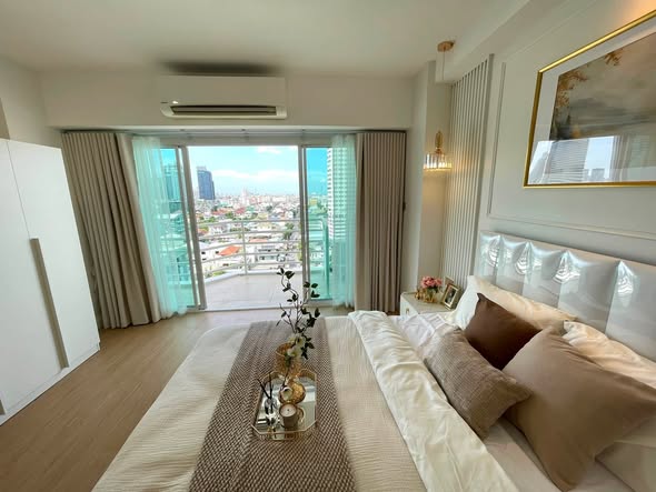 bedroom of City Living Ratchada