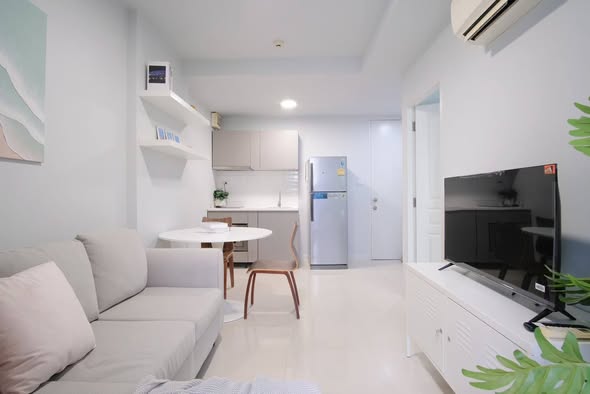 living room of City Room Ratchada-Sutthisan