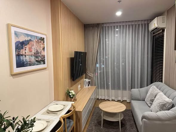 bedroom and living room of CLOUD Thonglor-Phetchaburi