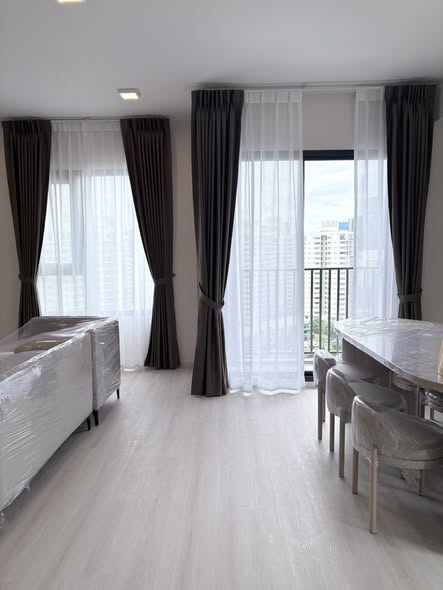 bedroom and living room of COBE Ratchada-Rama 9