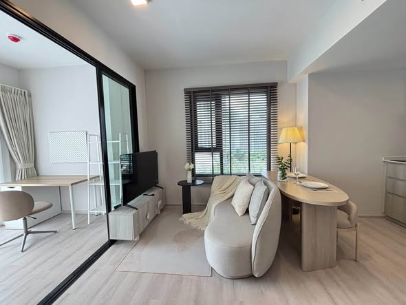 bedroom and living room of COBE Ratchada-Rama 9