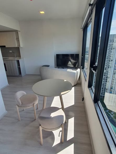 living room and room interior of COBE Ratchada-Rama 9